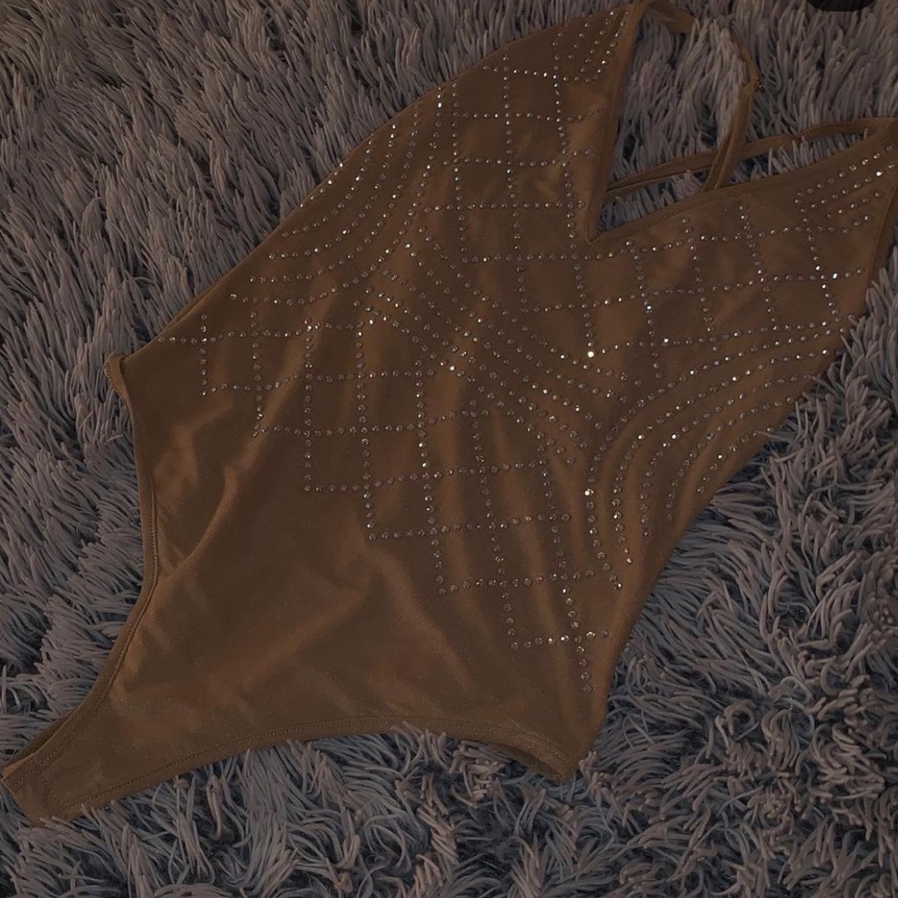 DO NOT PURCHASE Rhinestone Bodysuit